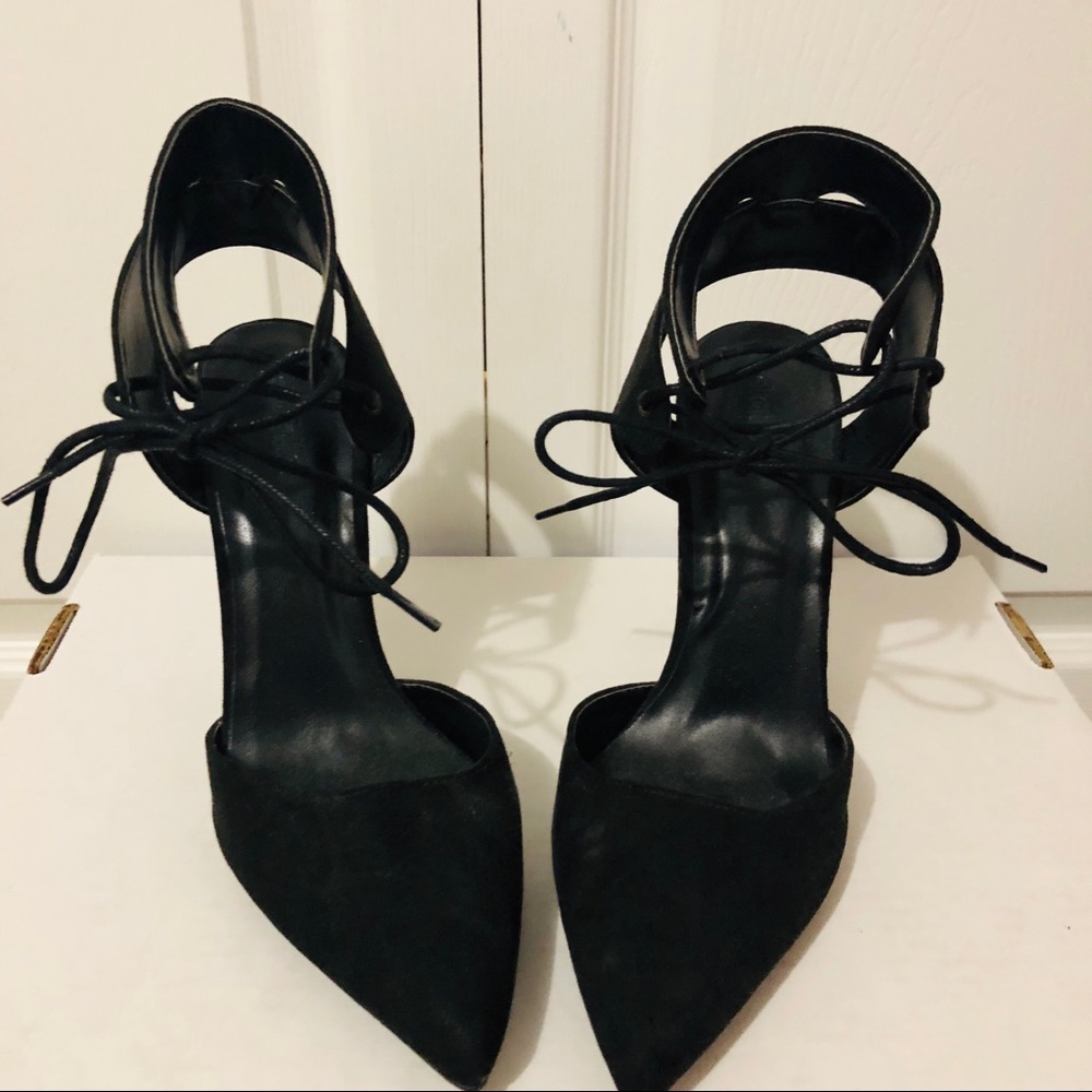 Charlotte Russe Tie Up Heels